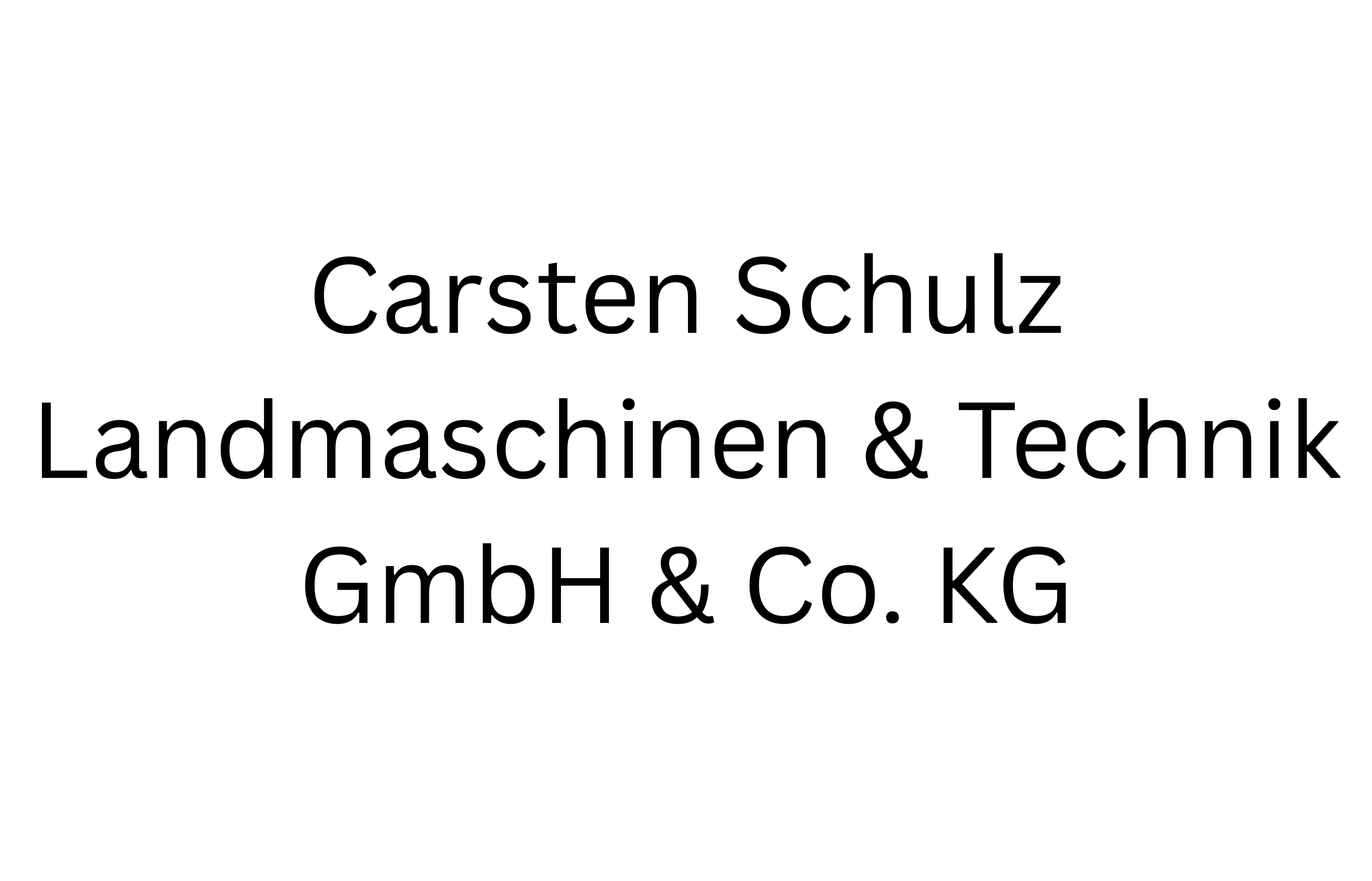 Carsten Schulz Landmaschinen und Technik